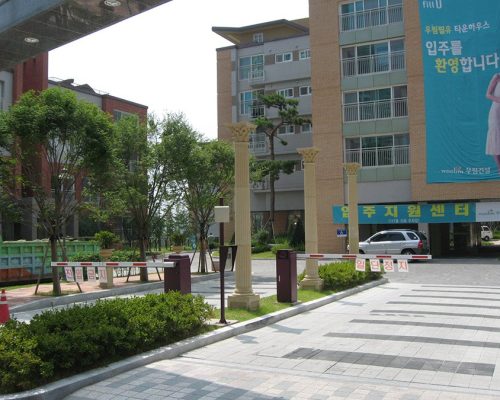 열주및 화분