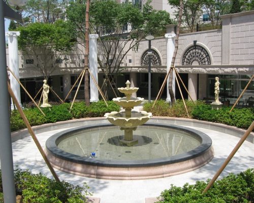 TRIPLE LOTUS BOWL FOUNTAIN:  HC3500
