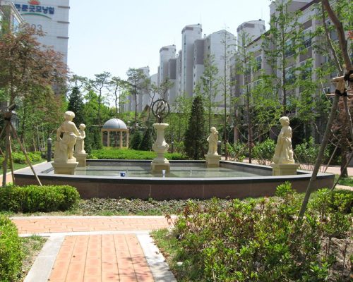 템플: BALUSTRADED TEMPLE:  L9000 
조각상: THE FOUR ELEMENTS: HE600 series 
해시계: ARMILLARY SPHERE: X714